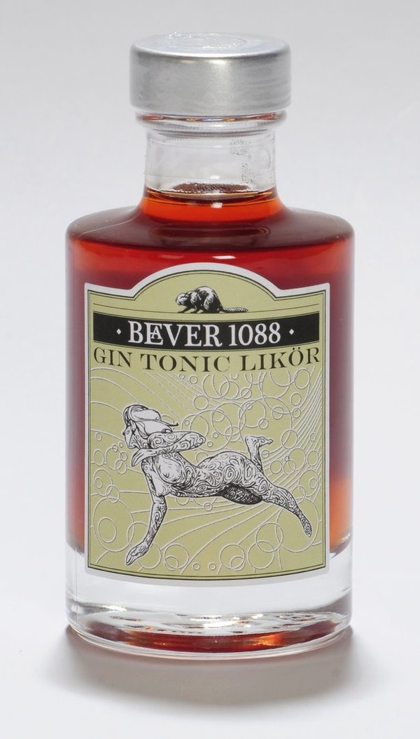 Beaver 1088 Gin Tonic Likör 23,5 %Vol 0,1L "MINI"